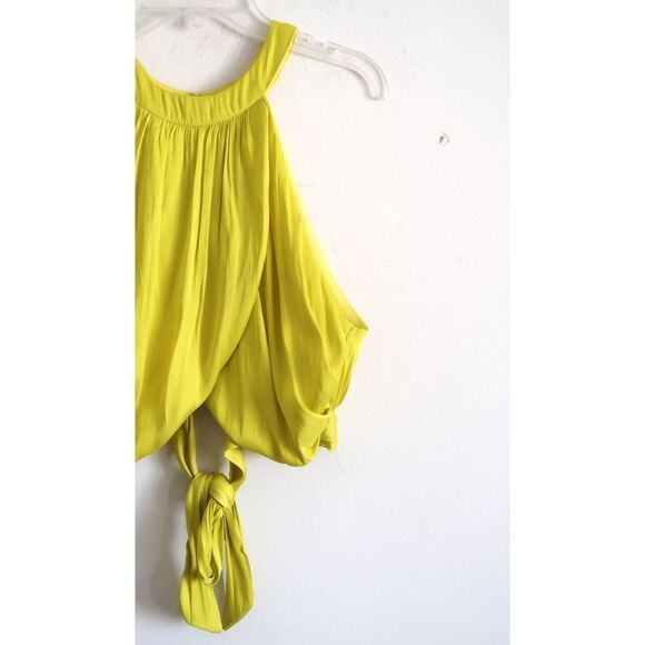 DO+BE Lime Green Halter Top - Size Small - Picture 2 of 9